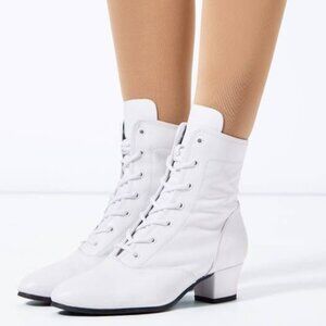 NEW MOVE DANCE Marta Leather Ankle Dance Boots